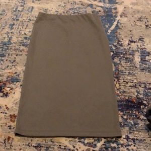 Forever 21 olive pencil skirt
